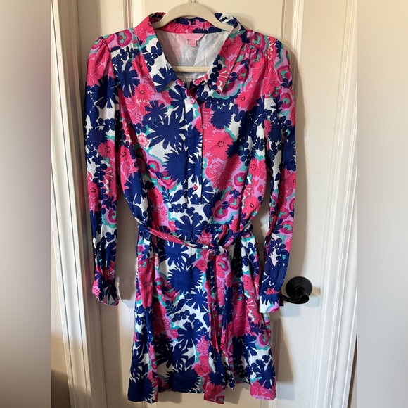 Lilly Pulitzer Dresses & Skirts - Lilly Pulitzer Mini Davie Shirt Dress